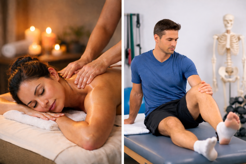 Therapeutic Massage vs Physical Therapy